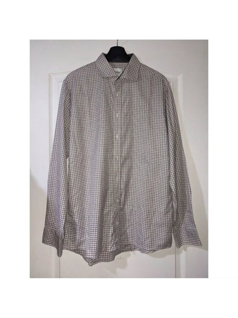Oscar of Sweden | Gingham flannel shirt